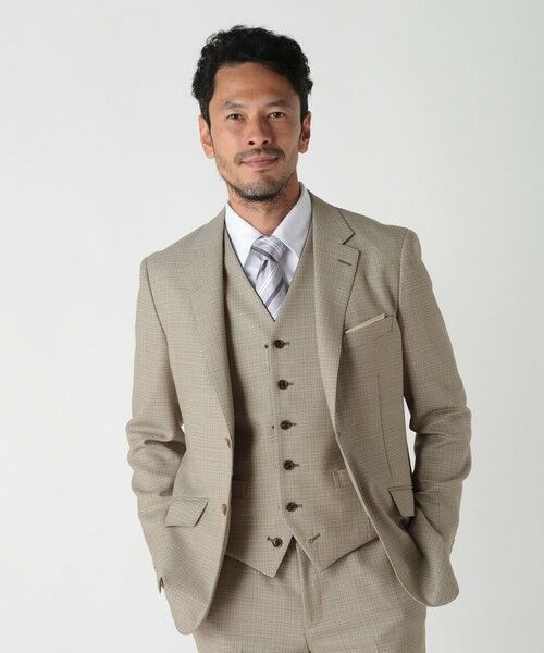 MEN'S BIGI / メンズビギ ベスト | ミックスヤーン/ポップサックリバーシブルベスト | 詳細3