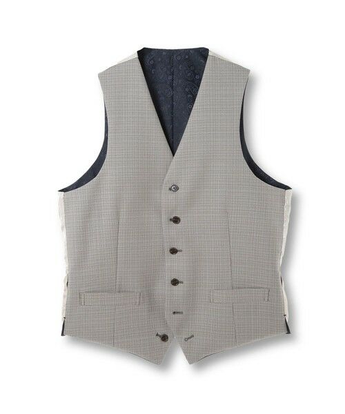 MEN'S BIGI / メンズビギ ベスト | ミックスヤーン/ポップサックリバーシブルベスト | 詳細5
