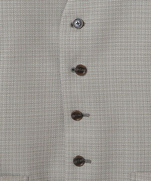 MEN'S BIGI / メンズビギ ベスト | ミックスヤーン/ポップサックリバーシブルベスト | 詳細7