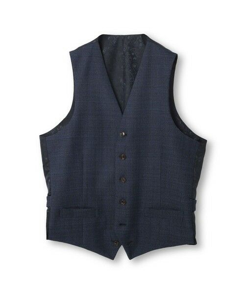 MEN'S BIGI / メンズビギ ベスト | ミックスヤーン/ポップサックリバーシブルベスト | 詳細8