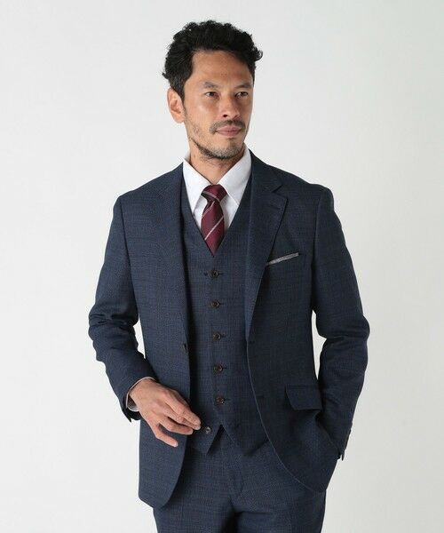 MEN'S BIGI / メンズビギ ベスト | ミックスヤーン/ポップサックリバーシブルベスト | 詳細12