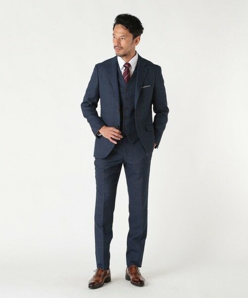 MEN'S BIGI / メンズビギ ベスト | ミックスヤーン/ポップサックリバーシブルベスト | 詳細13