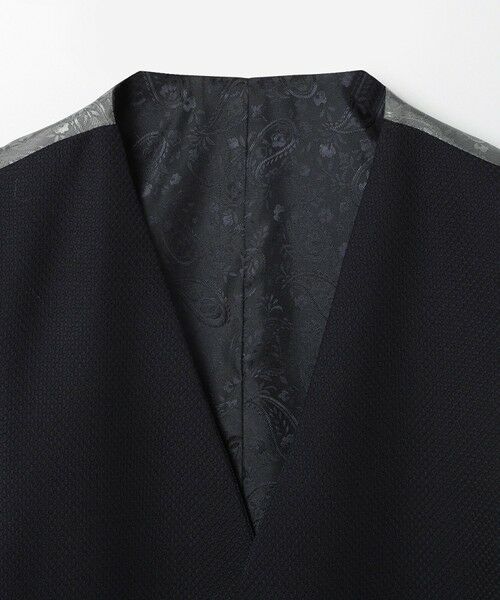 MEN'S BIGI / メンズビギ ベスト | ミックスヤーン/ポップサックリバーシブルベスト | 詳細16