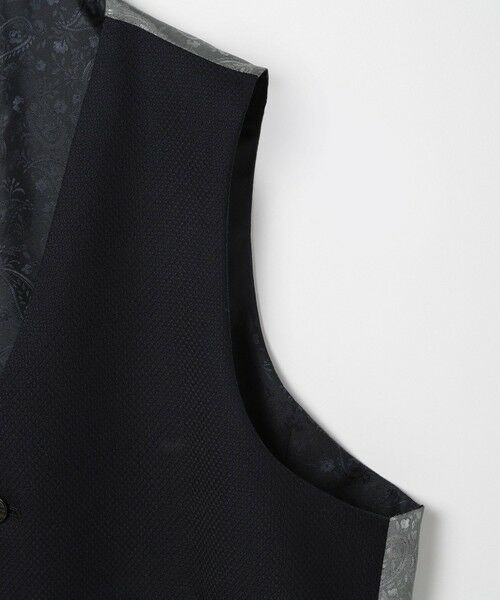 MEN'S BIGI / メンズビギ ベスト | ミックスヤーン/ポップサックリバーシブルベスト | 詳細17