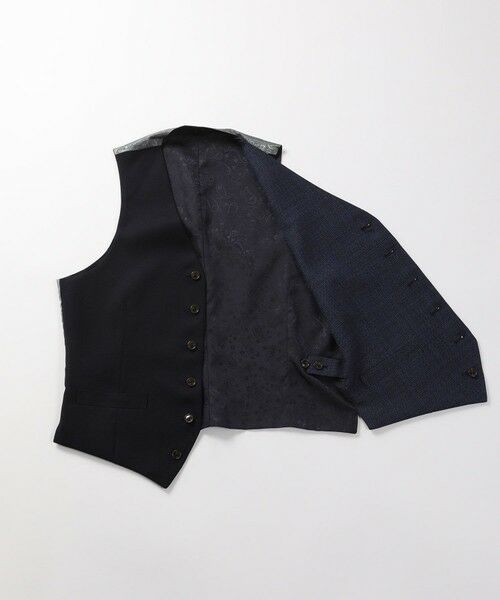 MEN'S BIGI / メンズビギ ベスト | ミックスヤーン/ポップサックリバーシブルベスト | 詳細24