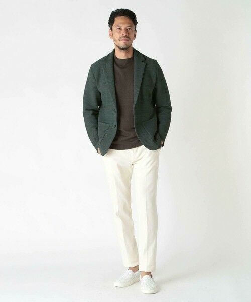 MEN'S BIGI / メンズビギ その他アウター | 3色撚りニットジャケット | 詳細8