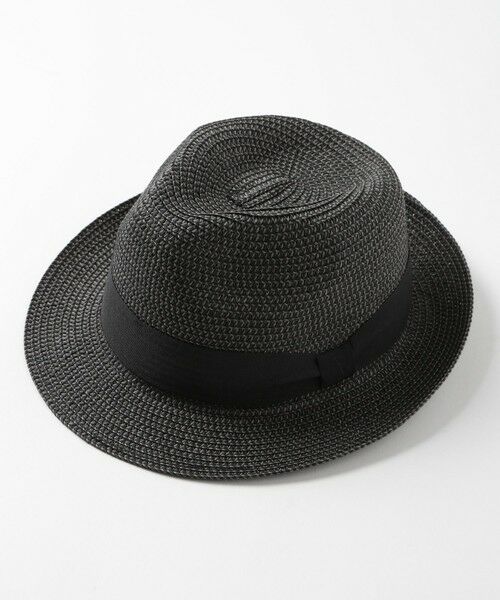 MEN'S BIGI / メンズビギ ハット | PAPER FOLDING HAT（ブラック）
