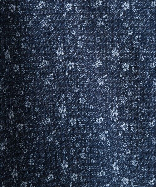 MEN'S BIGI / メンズビギ シャツ・ブラウス | エアリーサッカー千鳥フラワープリント七分袖シャツ〈イージーケア/吸水速乾〉 | 詳細6