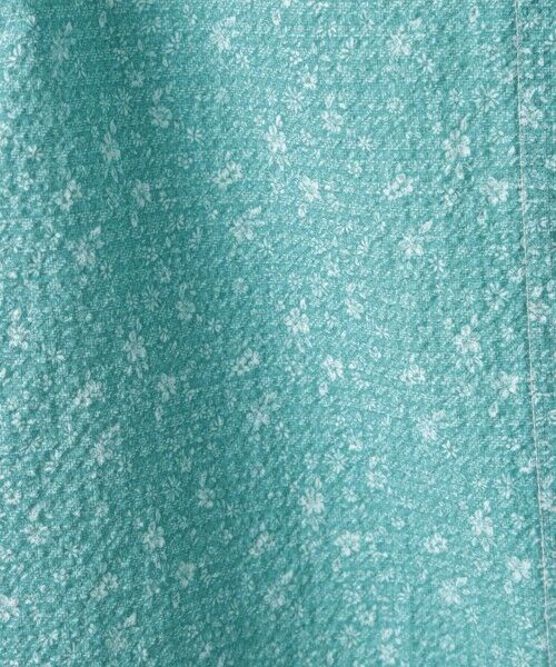 MEN'S BIGI / メンズビギ シャツ・ブラウス | エアリーサッカー千鳥フラワープリント七分袖シャツ〈イージーケア/吸水速乾〉 | 詳細15