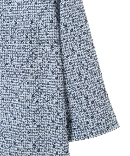 MEN'S BIGI / メンズビギ シャツ・ブラウス | エアリーサッカー千鳥フラワープリント七分袖シャツ〈イージーケア/吸水速乾〉 | 詳細21