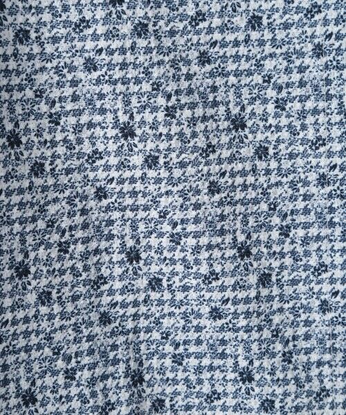 MEN'S BIGI / メンズビギ シャツ・ブラウス | エアリーサッカー千鳥フラワープリント七分袖シャツ〈イージーケア/吸水速乾〉 | 詳細24