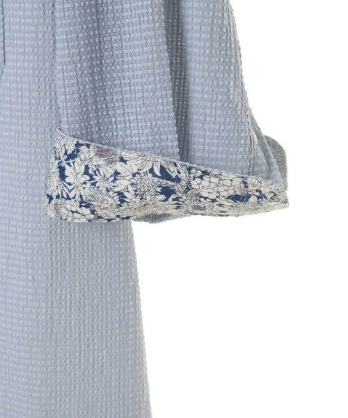 MEN'S BIGI / メンズビギ シャツ・ブラウス | カラミ織風サッカー七分袖スタンドカラーシャツ<ストレッチ/通気性> | 詳細11