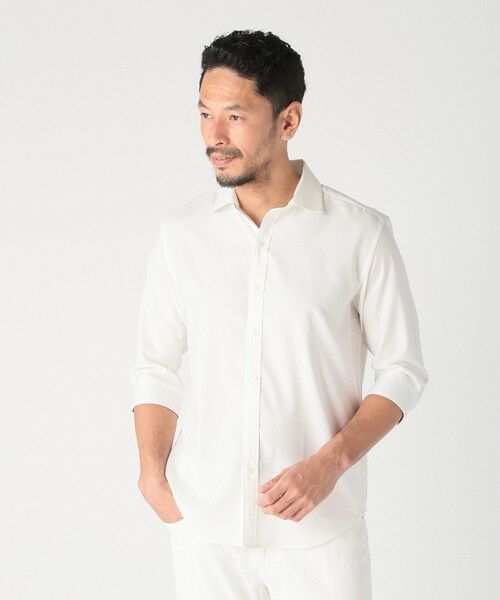 MEN'S BIGI / メンズビギ シャツ・ブラウス | オクシィジュエルストレッチ七分袖シャツ〈ストレッチ〉 | 詳細2