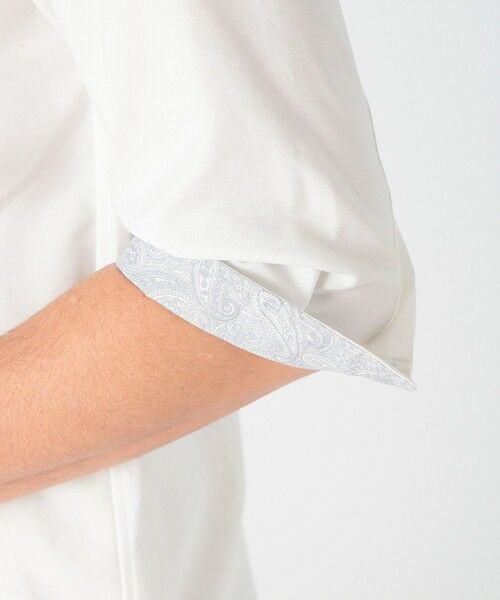 MEN'S BIGI / メンズビギ シャツ・ブラウス | オクシィジュエルストレッチ七分袖シャツ〈ストレッチ〉 | 詳細4
