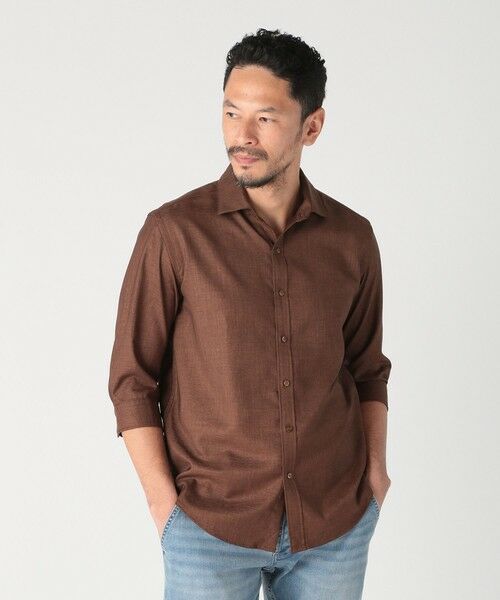 MEN'S BIGI / メンズビギ シャツ・ブラウス | オクシィジュエルストレッチ七分袖シャツ〈ストレッチ〉 | 詳細14