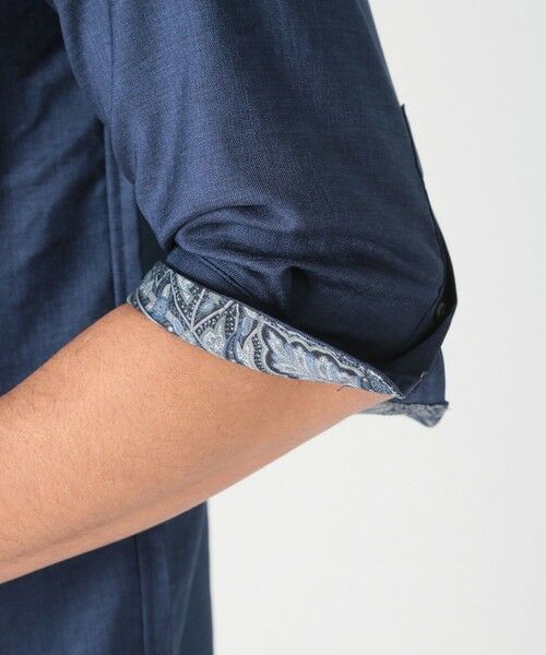 MEN'S BIGI / メンズビギ シャツ・ブラウス | オクシィジュエルストレッチ七分袖シャツ〈ストレッチ〉 | 詳細24