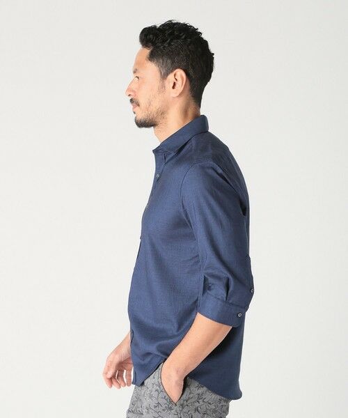 MEN'S BIGI / メンズビギ シャツ・ブラウス | オクシィジュエルストレッチ七分袖シャツ〈ストレッチ〉 | 詳細20