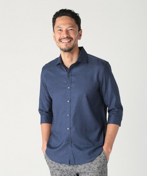 MEN'S BIGI / メンズビギ シャツ・ブラウス | オクシィジュエルストレッチ七分袖シャツ〈ストレッチ〉 | 詳細22