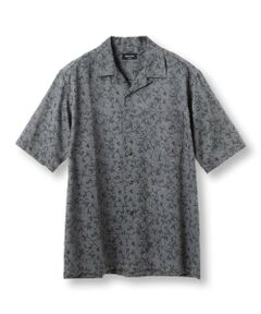 MEN'S BIGI / メンズビギ シャツ・ブラウス | ジャガードオープンカラーシャツ