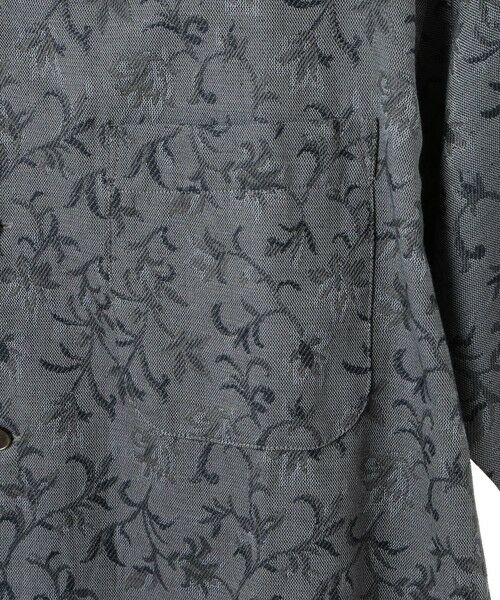 MEN'S BIGI / メンズビギ シャツ・ブラウス | ジャガードオープンカラーシャツ | 詳細5