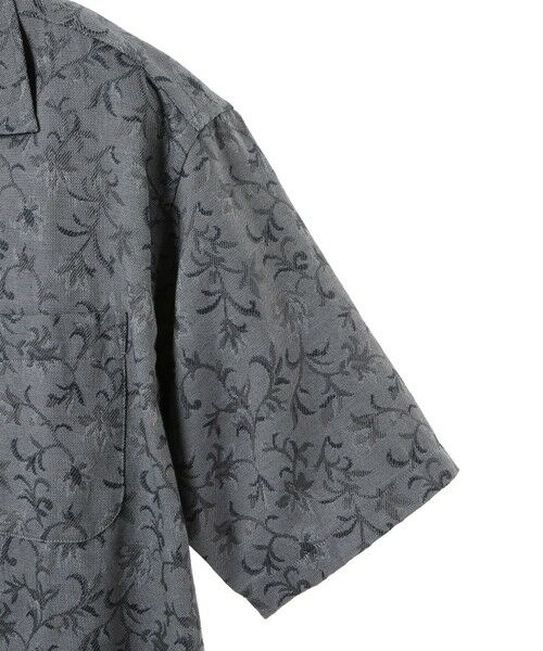 MEN'S BIGI / メンズビギ シャツ・ブラウス | ジャガードオープンカラーシャツ | 詳細6