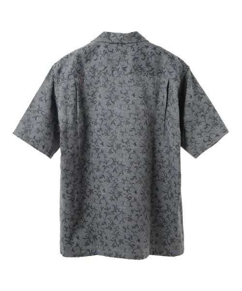 MEN'S BIGI / メンズビギ シャツ・ブラウス | ジャガードオープンカラーシャツ | 詳細8