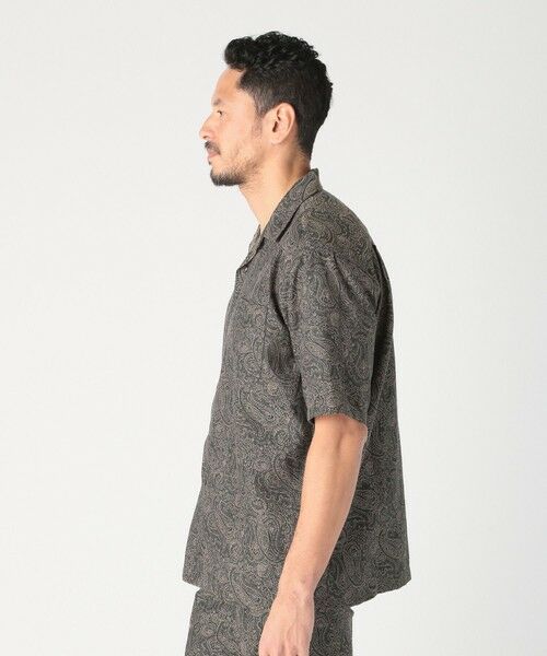 MEN'S BIGI / メンズビギ シャツ・ブラウス | ジャガードオープンカラーシャツ | 詳細11