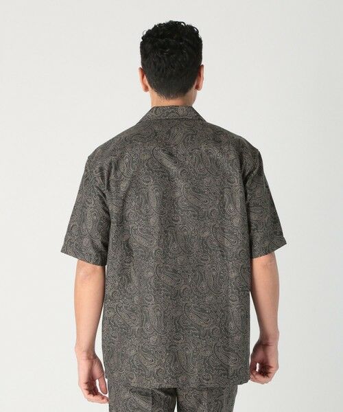 MEN'S BIGI / メンズビギ シャツ・ブラウス | ジャガードオープンカラーシャツ | 詳細12