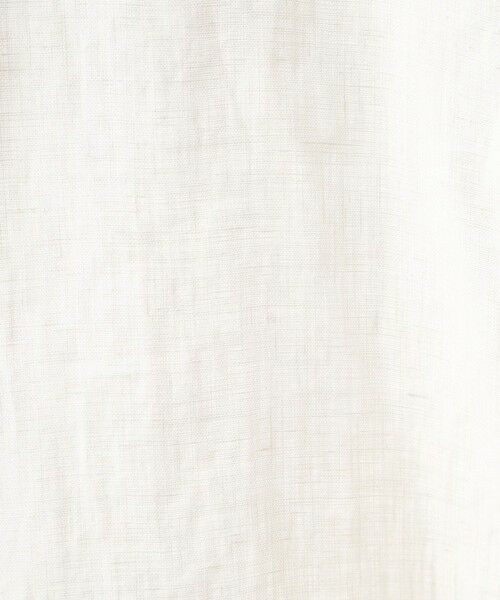 MEN'S BIGI / メンズビギ Tシャツ | NOVELTEX社リネン素材七分袖シャツ | 詳細1