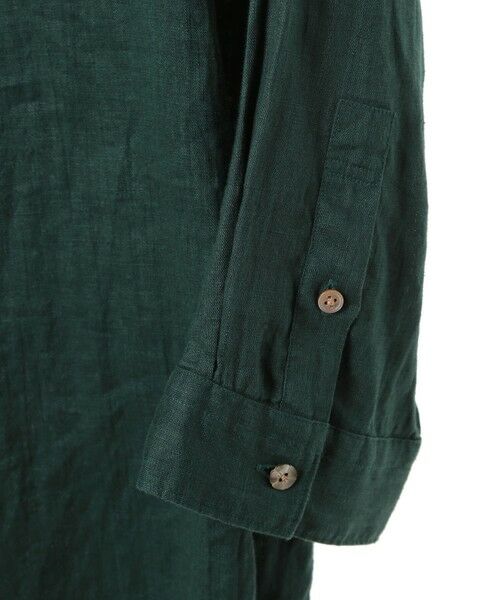 MEN'S BIGI / メンズビギ Tシャツ | NOVELTEX社リネン素材七分袖シャツ | 詳細12