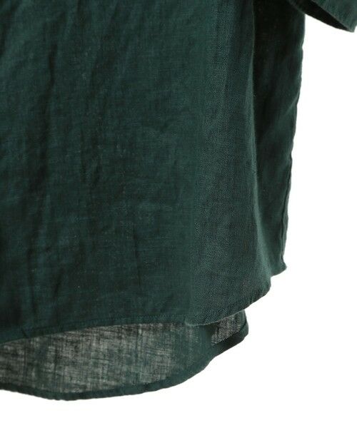 MEN'S BIGI / メンズビギ Tシャツ | NOVELTEX社リネン素材七分袖シャツ | 詳細13