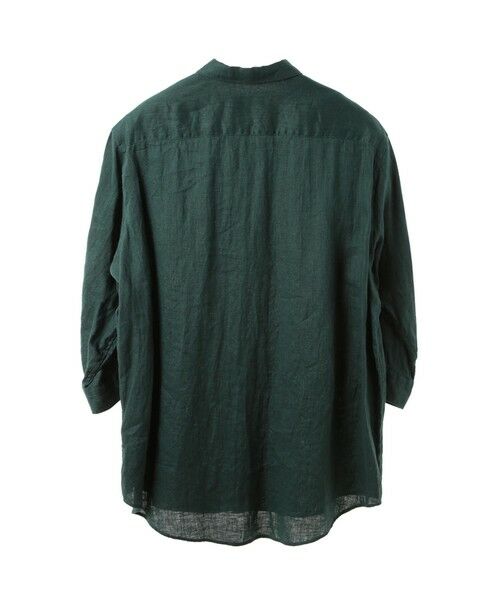 MEN'S BIGI / メンズビギ Tシャツ | NOVELTEX社リネン素材七分袖シャツ | 詳細14