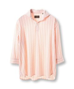 MEN'S BIGI / メンズビギ シャツ・ブラウス | ドビーストライププルオーバーシャツ