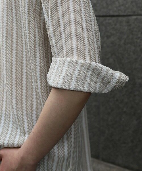 MEN'S BIGI / メンズビギ シャツ・ブラウス | ドビーストライププルオーバーシャツ | 詳細7