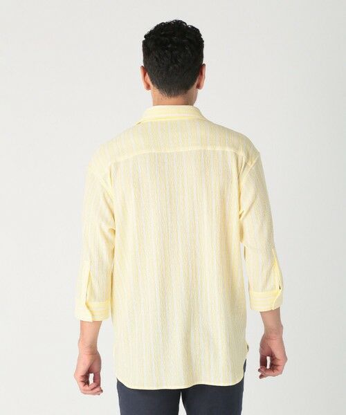 MEN'S BIGI / メンズビギ シャツ・ブラウス | ドビーストライププルオーバーシャツ | 詳細15