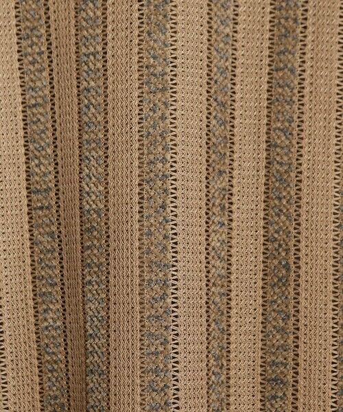 MEN'S BIGI / メンズビギ シャツ・ブラウス | ペイズリージャカード/透かし柄オープンカラー半袖シャツ | 詳細8