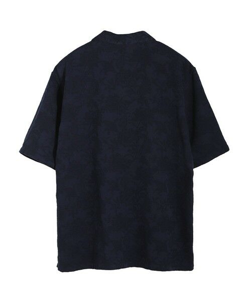 MEN'S BIGI / メンズビギ シャツ・ブラウス | ペイズリージャカード/透かし柄オープンカラー半袖シャツ | 詳細15