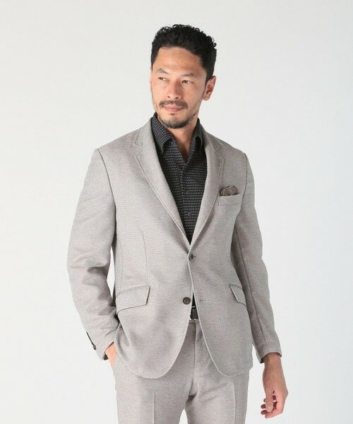 MEN'S BIGI / メンズビギ テーラードジャケット | 【ACTIVE TAILOR/アクティブテイラー】カラミメッシュストレッチジャケット | 詳細2