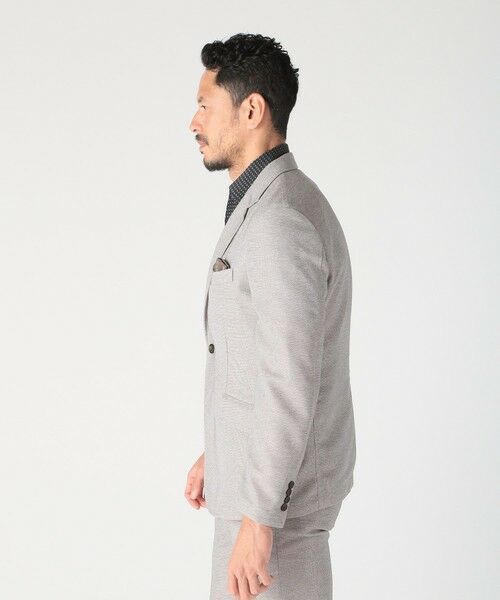 MEN'S BIGI / メンズビギ テーラードジャケット | 【ACTIVE TAILOR/アクティブテイラー】カラミメッシュストレッチジャケット | 詳細3