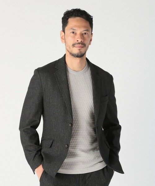 MEN'S BIGI / メンズビギ テーラードジャケット | 【ACTIVE TAILOR/アクティブテイラー】カラミメッシュストレッチジャケット | 詳細8