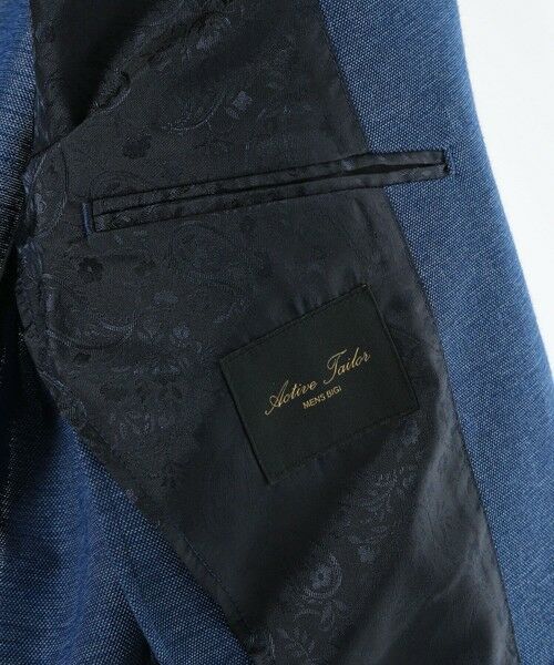 MEN'S BIGI / メンズビギ テーラードジャケット | 【ACTIVE TAILOR/アクティブテイラー】カラミメッシュストレッチジャケット | 詳細17