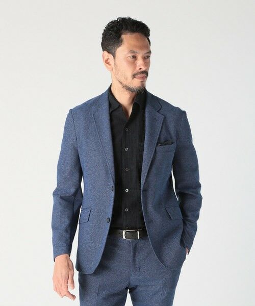 MEN'S BIGI / メンズビギ テーラードジャケット | 【ACTIVE TAILOR/アクティブテイラー】カラミメッシュストレッチジャケット | 詳細10