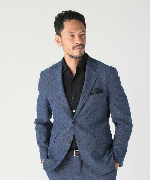 MEN'S BIGI / メンズビギ テーラードジャケット | 【ACTIVE TAILOR/アクティブテイラー】カラミメッシュストレッチジャケット | 詳細11