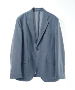 MEN'S BIGI / メンズビギ テーラードジャケット | COOL DOTS メランジプリントジャケット〈イージーケア/吸水速乾〉