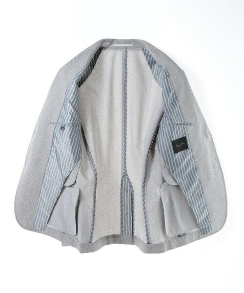 MEN'S BIGI / メンズビギ テーラードジャケット | COOL DOTS メランジプリントジャケット〈イージーケア/吸水速乾〉 | 詳細10