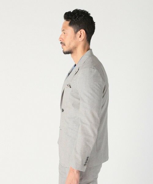 MEN'S BIGI / メンズビギ テーラードジャケット | COOL DOTS メランジプリントジャケット〈イージーケア/吸水速乾〉 | 詳細2