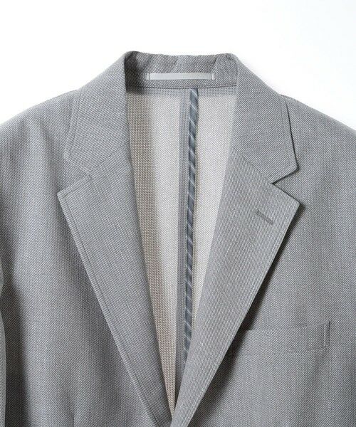 MEN'S BIGI / メンズビギ テーラードジャケット | COOL DOTS メランジプリントジャケット〈イージーケア/吸水速乾〉 | 詳細5