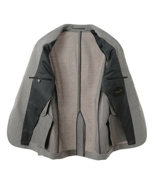 MEN'S BIGI / メンズビギ テーラードジャケット | 3Dサッカープリントストレッチジャケット＜EASY CARE＞ | 詳細7