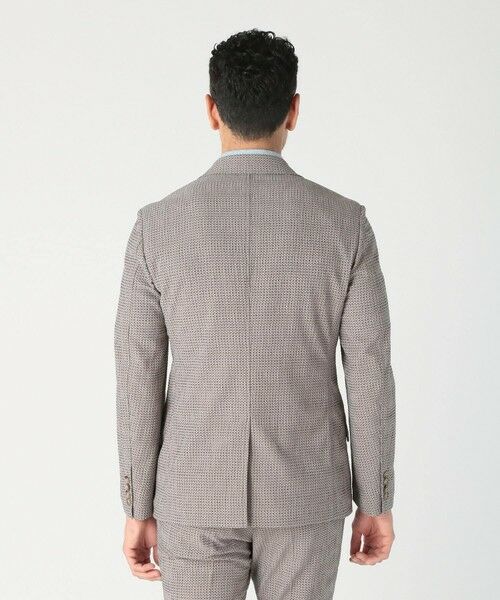 MEN'S BIGI / メンズビギ テーラードジャケット | 3Dサッカープリントストレッチジャケット＜EASY CARE＞ | 詳細3