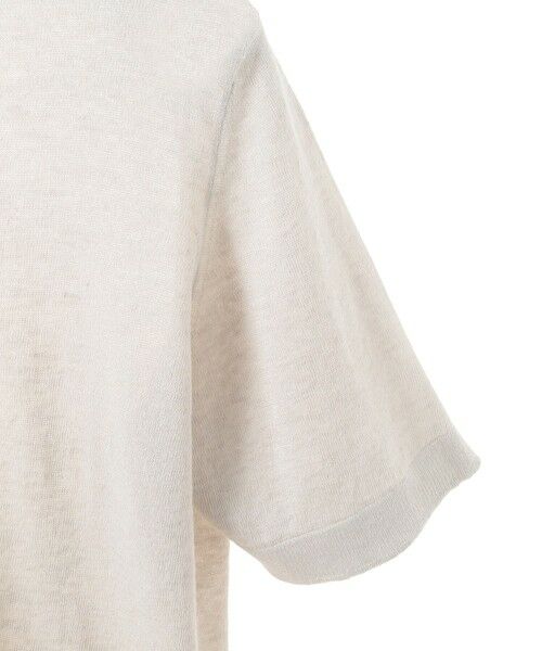 MEN'S BIGI / メンズビギ Tシャツ | 【FILIPPO DE LAURENTIIS/フィリッポ デ ローレンティス】綿麻ハイゲージニットTEE | 詳細2